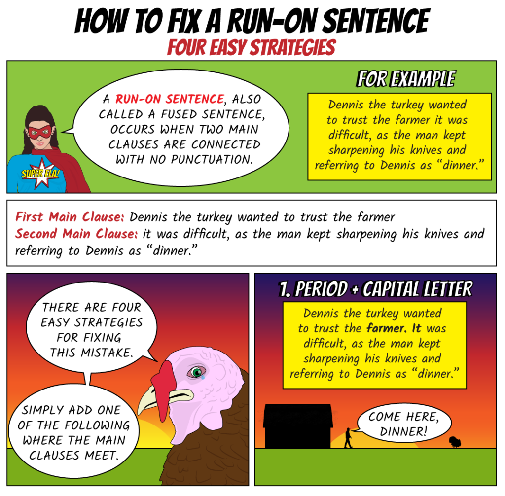 Run on Sentences Super ELA 